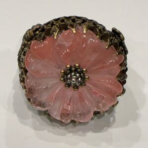 Pink Floral Ring